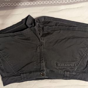 Gray Express Shorts